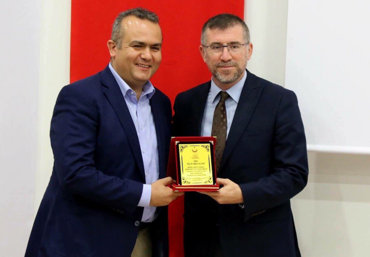 yavuz selim silay md mba kayseri il saglik mudurlugu tesekkur plaketi